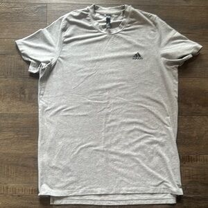 Adidas Gray Men's T-Shirt Large